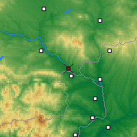 Nearby Forecast Locations - Svilengrad - Mapa