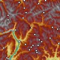 Nearby Forecast Locations - Bresanona - Mapa