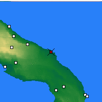 Nearby Forecast Locations - Bríndisi - Mapa