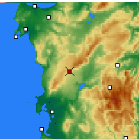 Nearby Forecast Locations - Macomer - Mapa