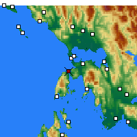 Nearby Forecast Locations - Léucade - Mapa