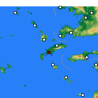Nearby Forecast Locations - Cos - Mapa