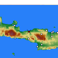 Nearby Forecast Locations - Rétino - Mapa