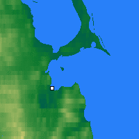 Nearby Forecast Locations - Tit-Ary - Mapa