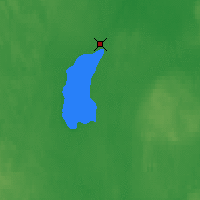 Nearby Forecast Locations - Kárgopol - Mapa