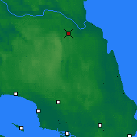 Nearby Forecast Locations - Lesogorskiy - Mapa
