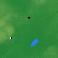 Nearby Forecast Locations - Gulbene - Mapa
