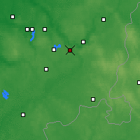 Nearby Forecast Locations - Vilna - Mapa