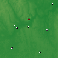 Nearby Forecast Locations - Vladímir - Mapa