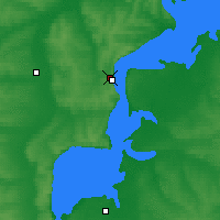 Nearby Forecast Locations - Tetiushi - Mapa