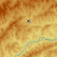 Nearby Forecast Locations - Mogocha - Mapa