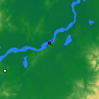 Nearby Forecast Locations - Krasnosel'skoye - Mapa