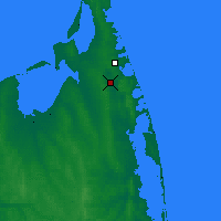 Nearby Forecast Locations - Ojá - Mapa