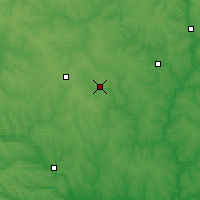 Nearby Forecast Locations - Uman - Mapa