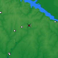Nearby Forecast Locations - Komissarovka - Mapa