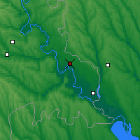 Nearby Forecast Locations - Tiráspol - Mapa
