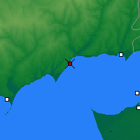 Nearby Forecast Locations - Mariúpol - Mapa