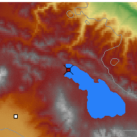 Nearby Forecast Locations - Lago Seván - Mapa
