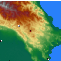 Nearby Forecast Locations - Gobustán - Mapa