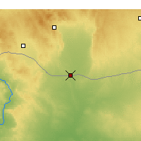 Nearby Forecast Locations - Tal Abiad - Mapa