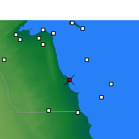 Nearby Forecast Locations - Julaia Port - Mapa