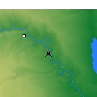 Nearby Forecast Locations - Haditha - Mapa