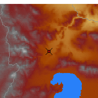 Nearby Forecast Locations - Khoy - Mapa