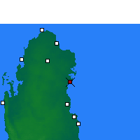 Nearby Forecast Locations - Jor - Mapa