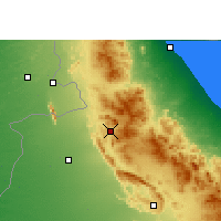 Nearby Forecast Locations - Qumaira - Mapa