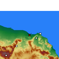 Nearby Forecast Locations - Mascate - Mapa