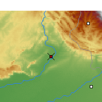 Nearby Forecast Locations - Jhelum - Mapa