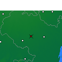 Nearby Forecast Locations - Saidpur aeropuerto - Mapa