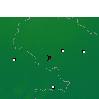 Nearby Forecast Locations - Dinajpur - Mapa
