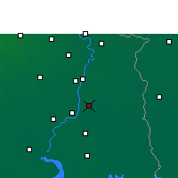 Nearby Forecast Locations - Calcuta - Mapa