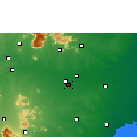 Nearby Forecast Locations - Tiruchirappalli - Mapa