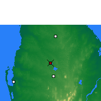 Nearby Forecast Locations - Anuradhapura - Mapa
