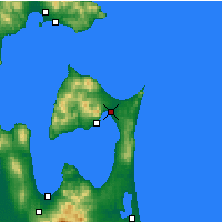 Nearby Forecast Locations - Mutsu - Mapa