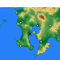 Nearby Forecast Locations - Kagoshima - Mapa
