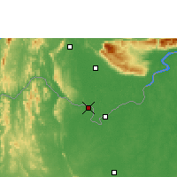 Nearby Forecast Locations - Vientián - Mapa
