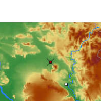 Nearby Forecast Locations - Salavan - Mapa