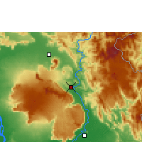 Nearby Forecast Locations - Sekong - Mapa