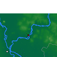 Nearby Forecast Locations - Kompung Cham - Mapa