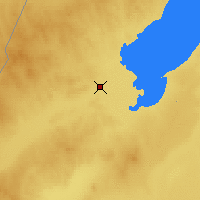 Nearby Forecast Locations - Nueva Barag Derecha - Mapa