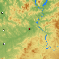 Nearby Forecast Locations - Huadian - Mapa