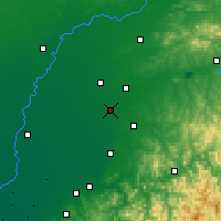 Nearby Forecast Locations - Sujiatun - Mapa