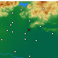 Nearby Forecast Locations - Sanhe - Mapa