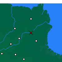 Nearby Forecast Locations - Kenli - Mapa