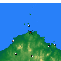 Nearby Forecast Locations - Penglai - Mapa