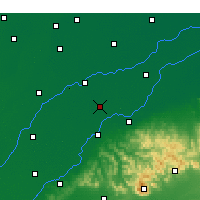 Nearby Forecast Locations - Qihe - Mapa