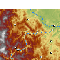 Nearby Forecast Locations - Suijiang - Mapa